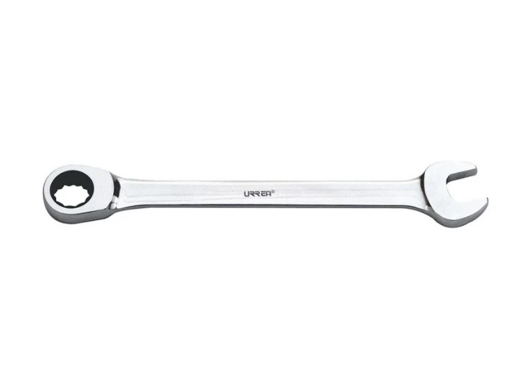 Pilas Alcalinas Llave combinada pulido espejo de matraca métrica, 12 puntas, 24 mm" 1224MCM