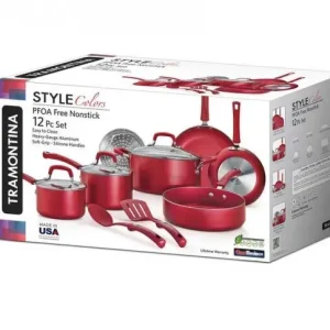 Pilas Alcalinas Tramontina 80143516 baterí de cocina style antiadherente 12 piezas