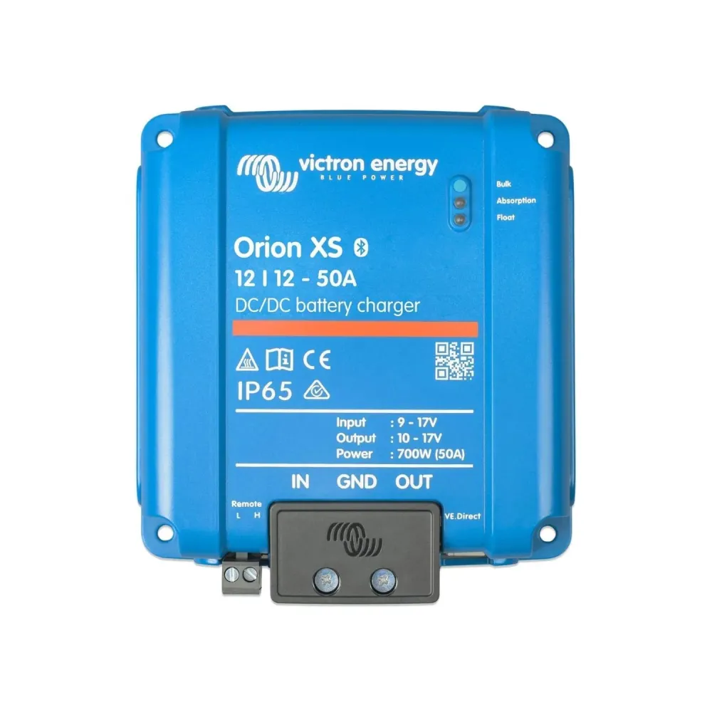 Pilas de Baterí Cargador inteligente CC/CC Victron Energy Orion XS 12/12 50A (700W)