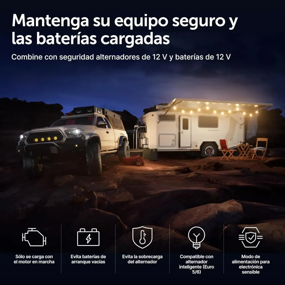 Pilas de Baterí Cargador inteligente CC/CC Victron Energy Orion XS 12/12 50A (700W)