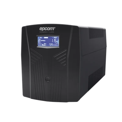 Pilas de Baterí UPS Epcom Epcom 1200VA/720W / Entrada y Salida 120 VCA.