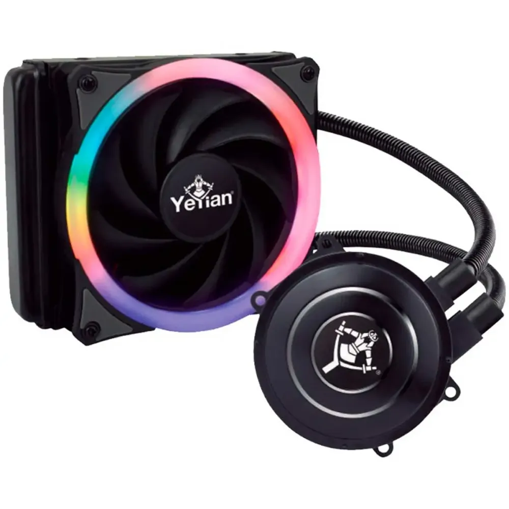 Pilas de Baterí Yeyian wc1200 enfriamiento liquido rgb 120mm int amd vatn serie 1200
