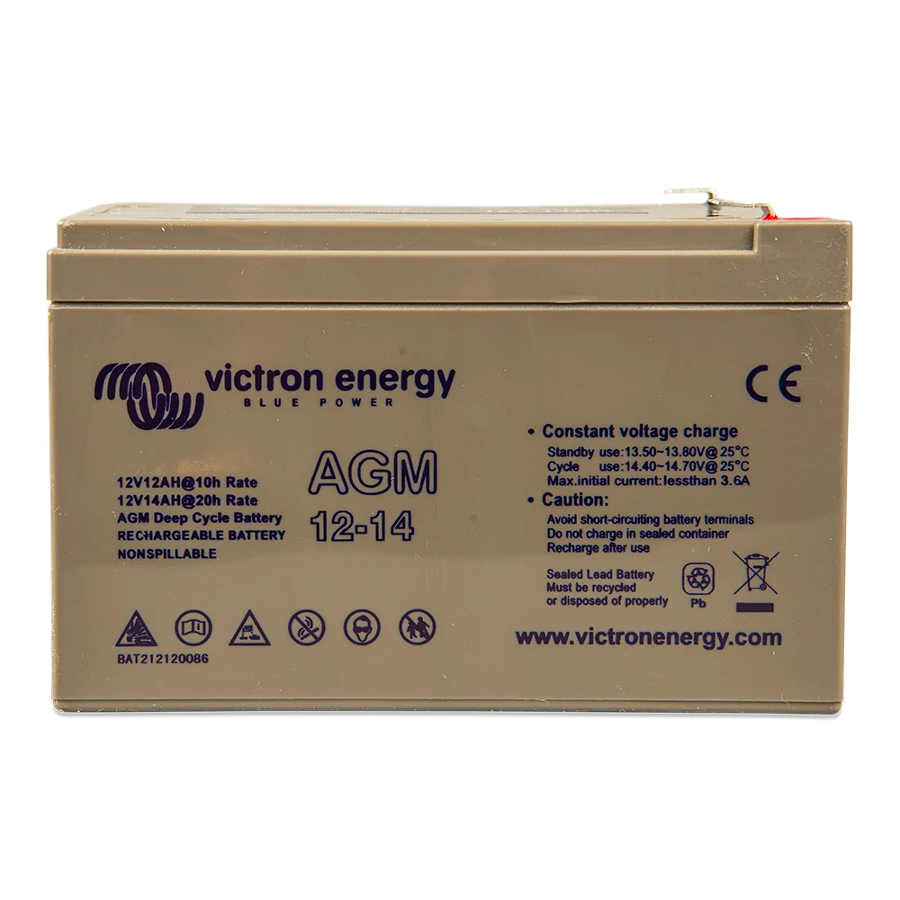 Pilas de Litio Batterie AGM cycle profond 12V 14Ah Victron Energy