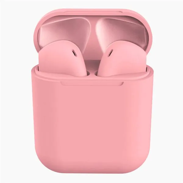 Pilas de Reloj Auriculares Inpods 12 rosa