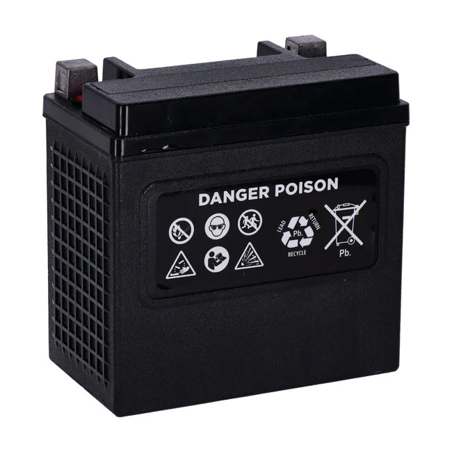 Pilas de Reloj Baterí De Gel Sellada Serie Nano 12V, 14Ah, 260Cca Para Harley Davidson