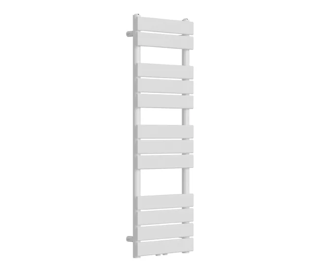Pilas de Reloj Radiador toallero mural Voss 528 W 12 lamas acero 120x40 cm - Blanco