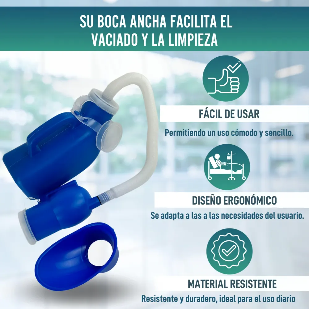 Recargables Premium Orinal Portátil Unisex 1200ml para Adultos y Niños