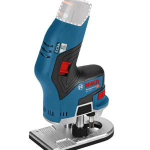 Router Bosch rebajadora 12v 2 BATERIAS GKF 12V-8 de Baja Autodescarga