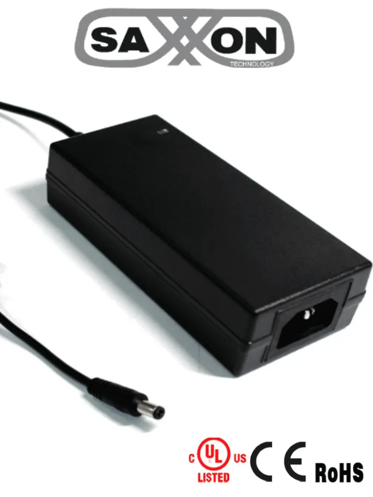 SAXXON PSU1205D - Fuente de Poder Regulada de 12 Vcc 5 Amperes/ Ideal para Equipos de Elevado Consumo de Corriente/ Para U...