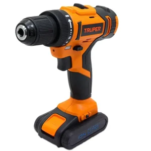 Taladro, destornillador inalámbrico, baterí ion litio 12v, truper con Cargador Incluido