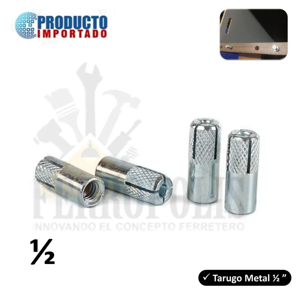 TARUGO METÁLICO 1/2" HILTI (GR ≈ 12PCS APROX)