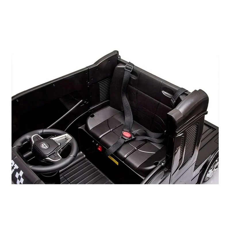 Trailer Eléctrico Montable Baterí 12V Rojo para Juguetes