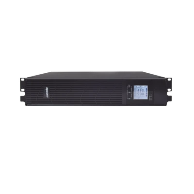 UPS de 1000VA/900W / Topologí On-Line / 120 VCA / NEMA 5-15P / Pantalla LCD. de Baja Autodescarga