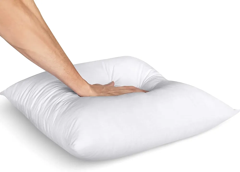 Utopia Bedding- Cojín Decorativo (12 X 12 Pulgadas/Blanco) para Mandos Distancia