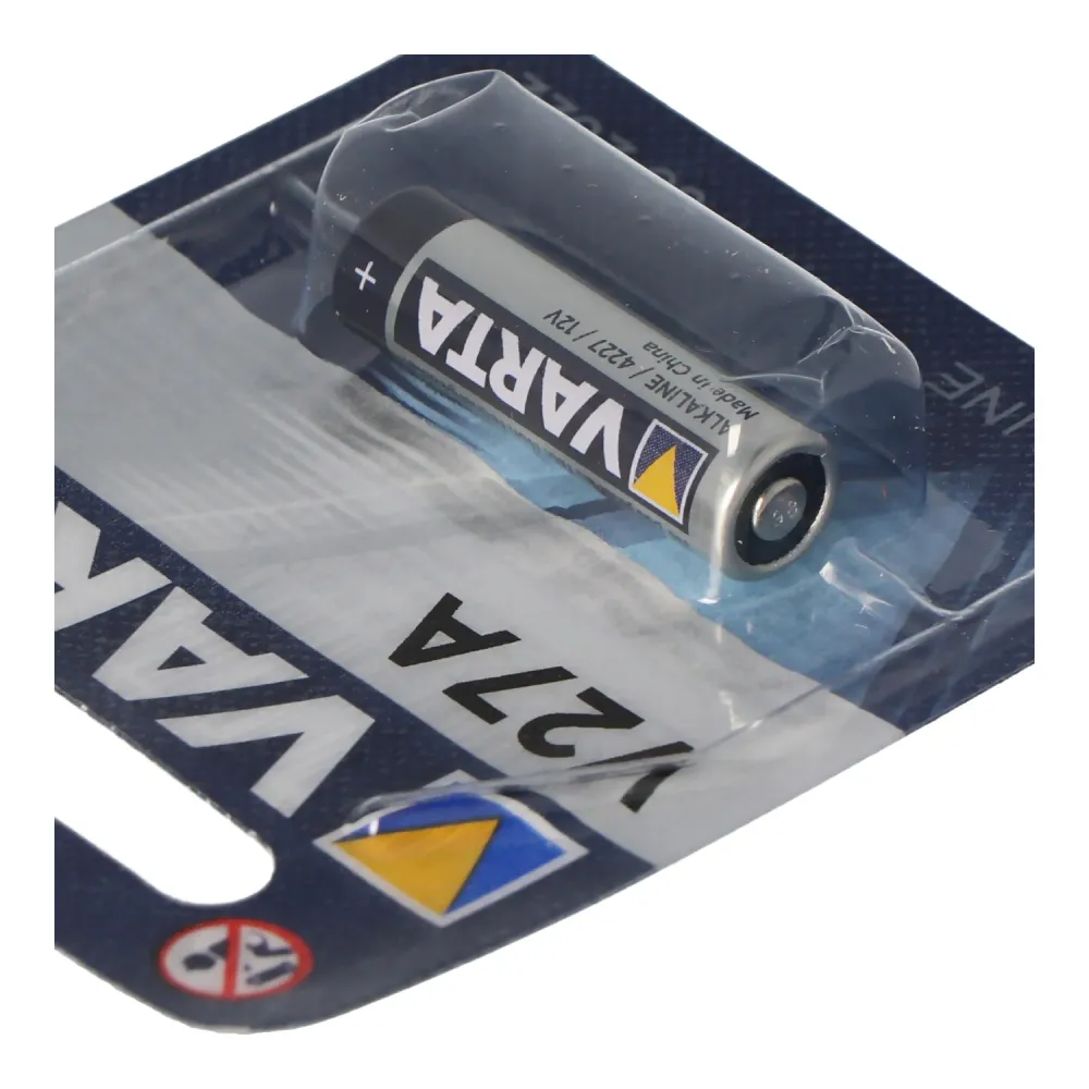 VARTA Pile Bouton V27A 12V Alcaline Haute Performance
