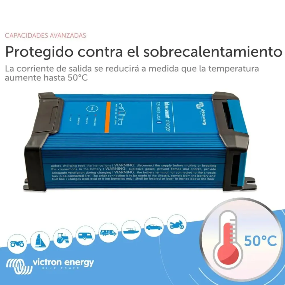 Victron Energy Cargador ñil Smart IP22 12/30