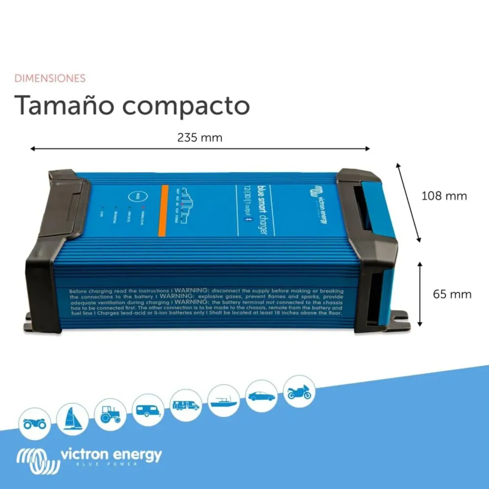 Victron Energy Cargador ñil Smart IP22 12/30