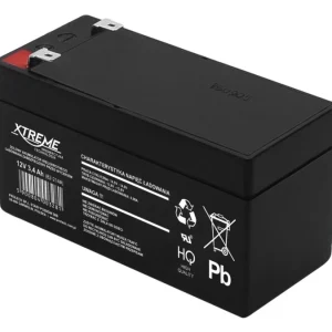 Xtreme 12V 3.4Ah baterí de gel AGM recargable sin mantenimiento UPS prueba de fugas alarma respaldo carrito de golf paseo...