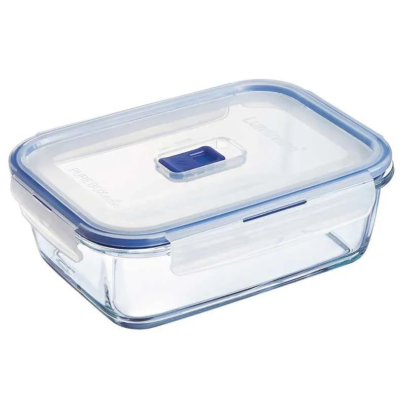 Set de bolsa portamenú Íntegro Box Luminarc con 2 recipientes herméticos azul