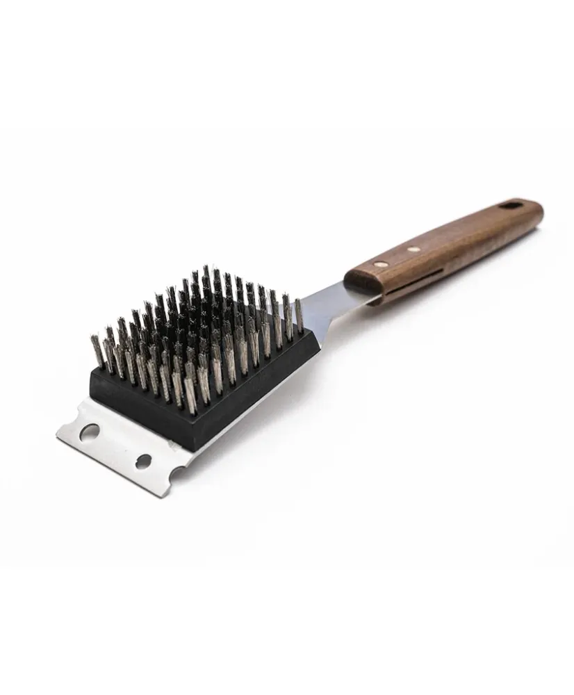 Cepillo Parrillero - Limpia Parrilla con Mango Telescópico