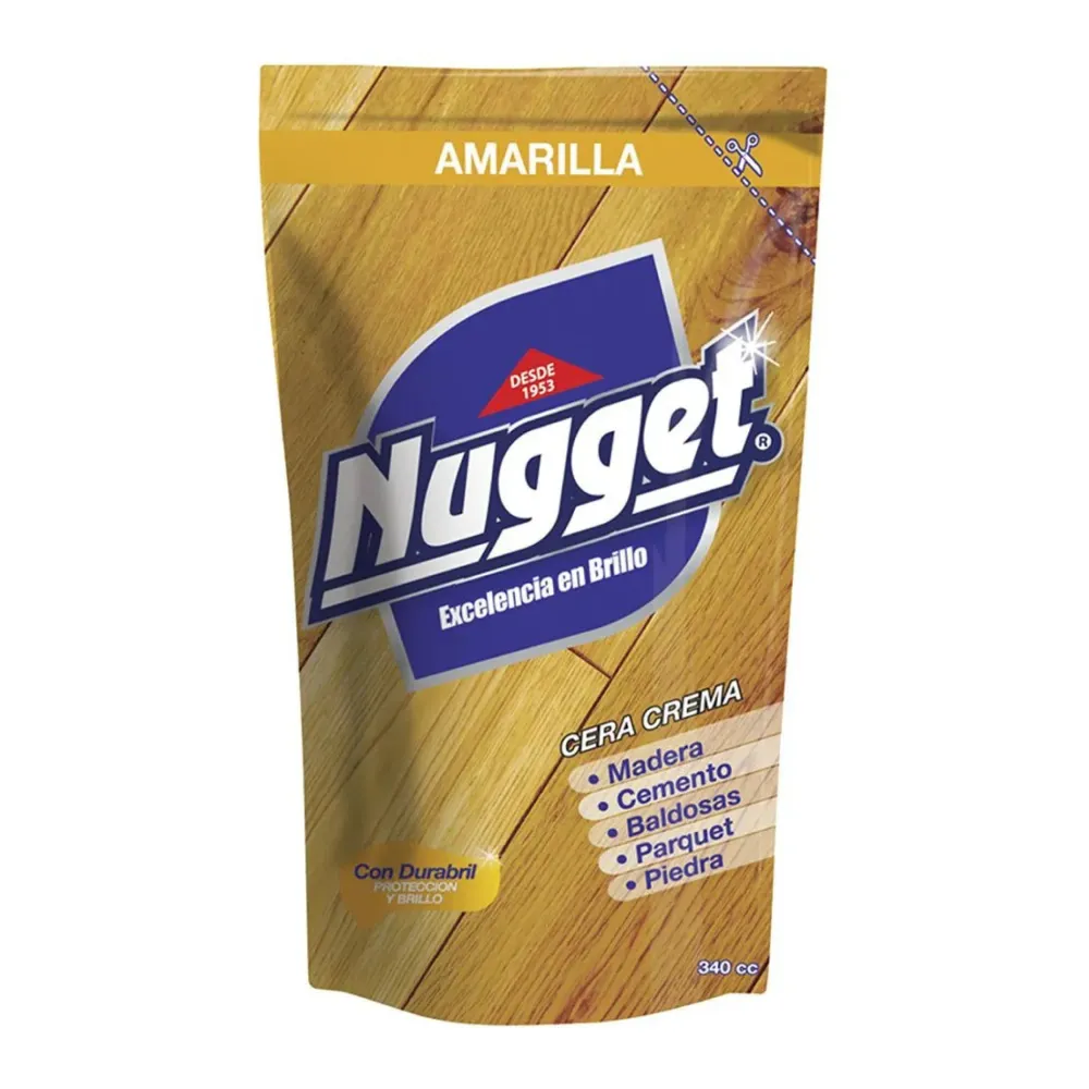 Aroma Limón Nugget Cera Crema Amarilla 340 cc