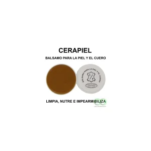 Balsamo Cerapiel Cera de abeja para Cuero y Piel - Zapatos y Muebles de madera 250ml con Microfibra Incluida