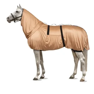 Cover Manta Eccema Protección UV con Cubre Cuello Integral y Protector de Barriga MARRÓN CLARO 125