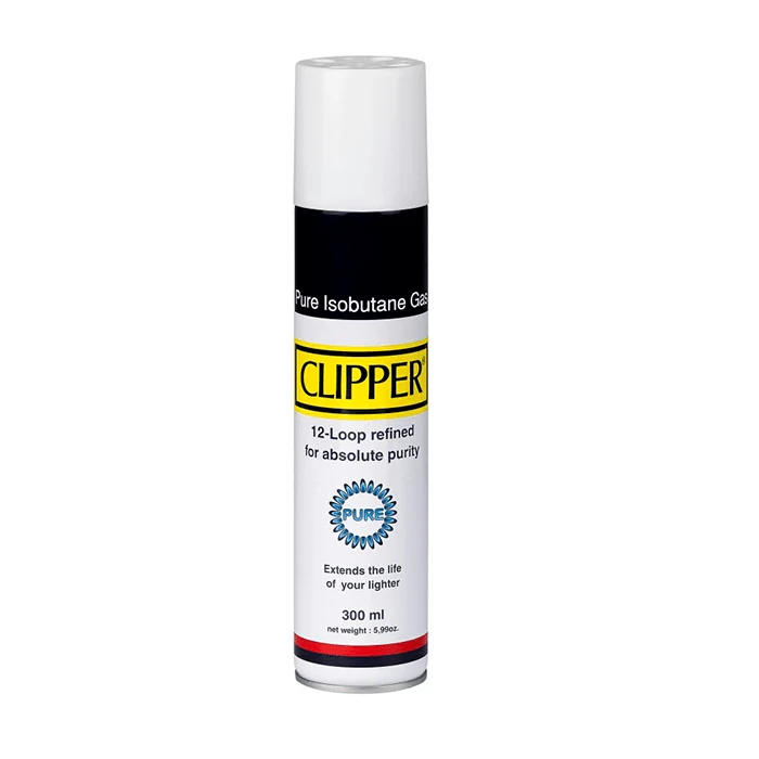 Resistente al Viento Gas butano clipper blanco 300ml