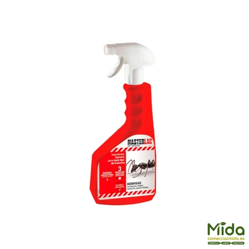 Alta Eficacia Profesional Spray Insecticida de MASTERLAC QM 750 ml