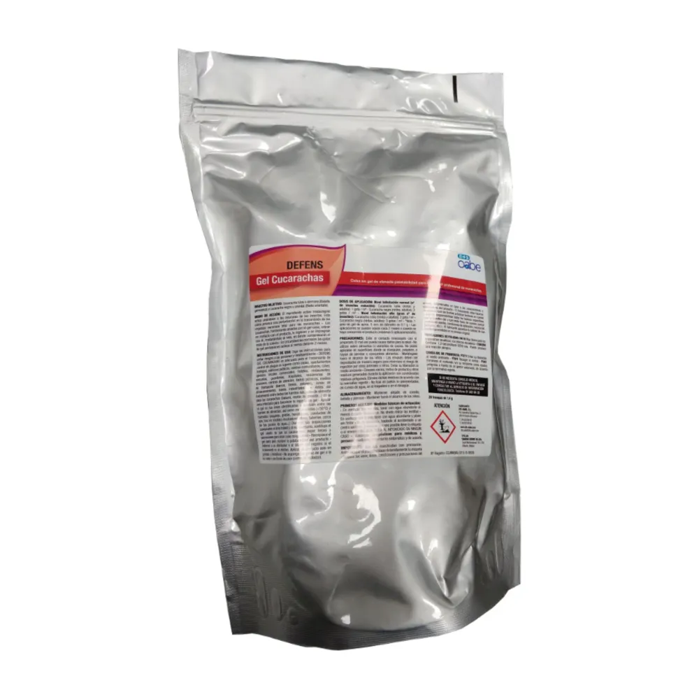 Defens Gel Cucarachas – Pack 20 Unidades con Cebo Insecticida Dura hasta 60 Días