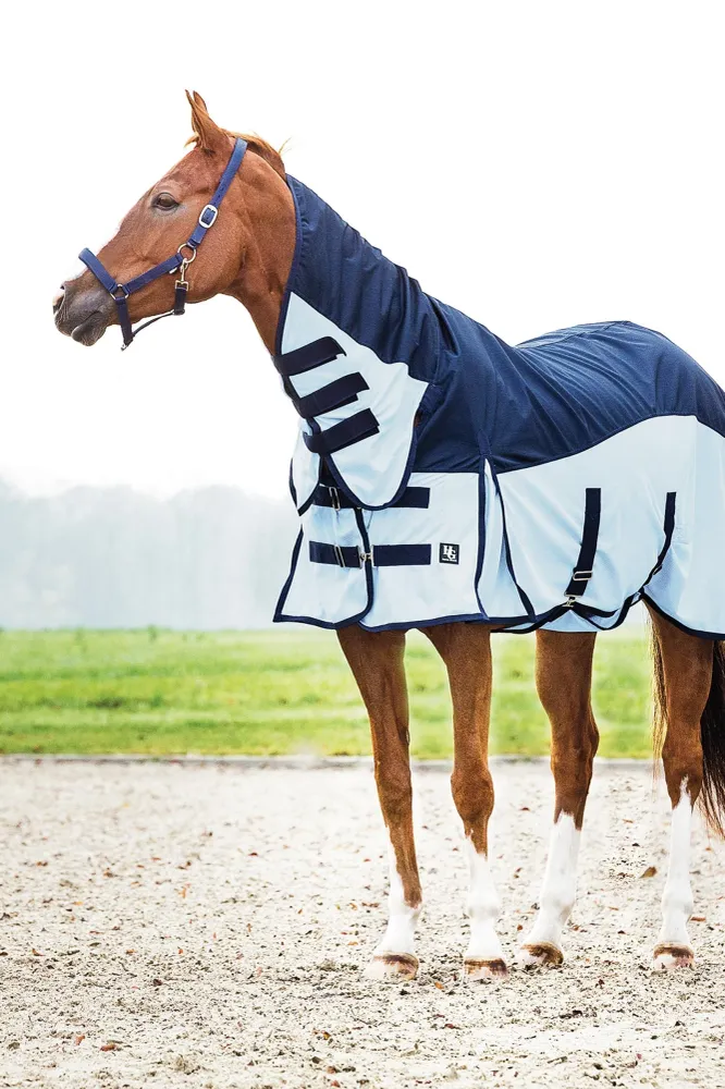 HorseGuard Aiman Rain & Insect Rug Placid Azul 155