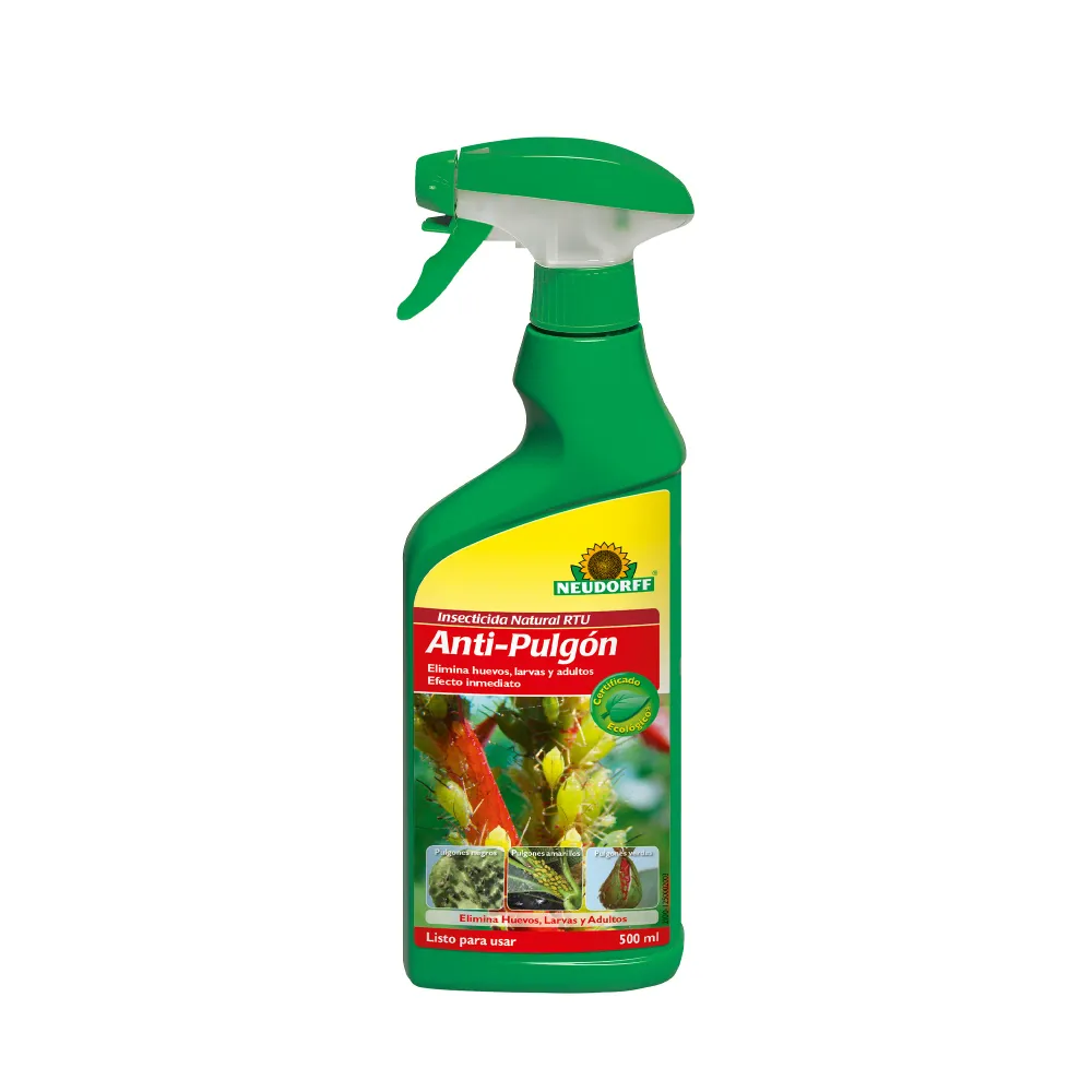 Insecticida Genuino Rtu ECO Anti-Pulgón 500 mL Neudorff para Hormigas