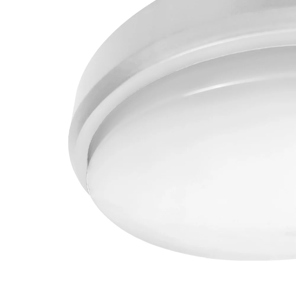 Natural Lámpara de Plafón SCREW REDONDO II Blanco
