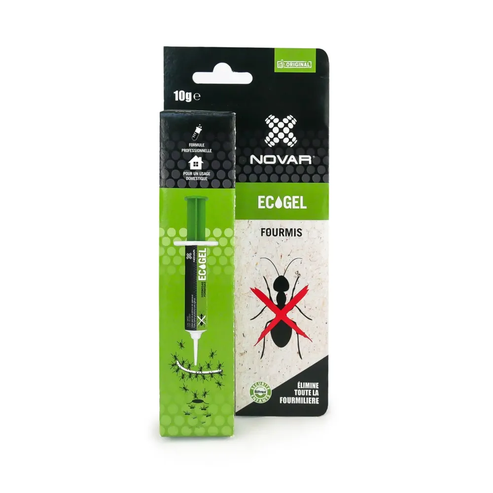 Novar Ecogel Jeringuilla contra hormigas Ecopack 10 g (Aprobado por Sanidad)