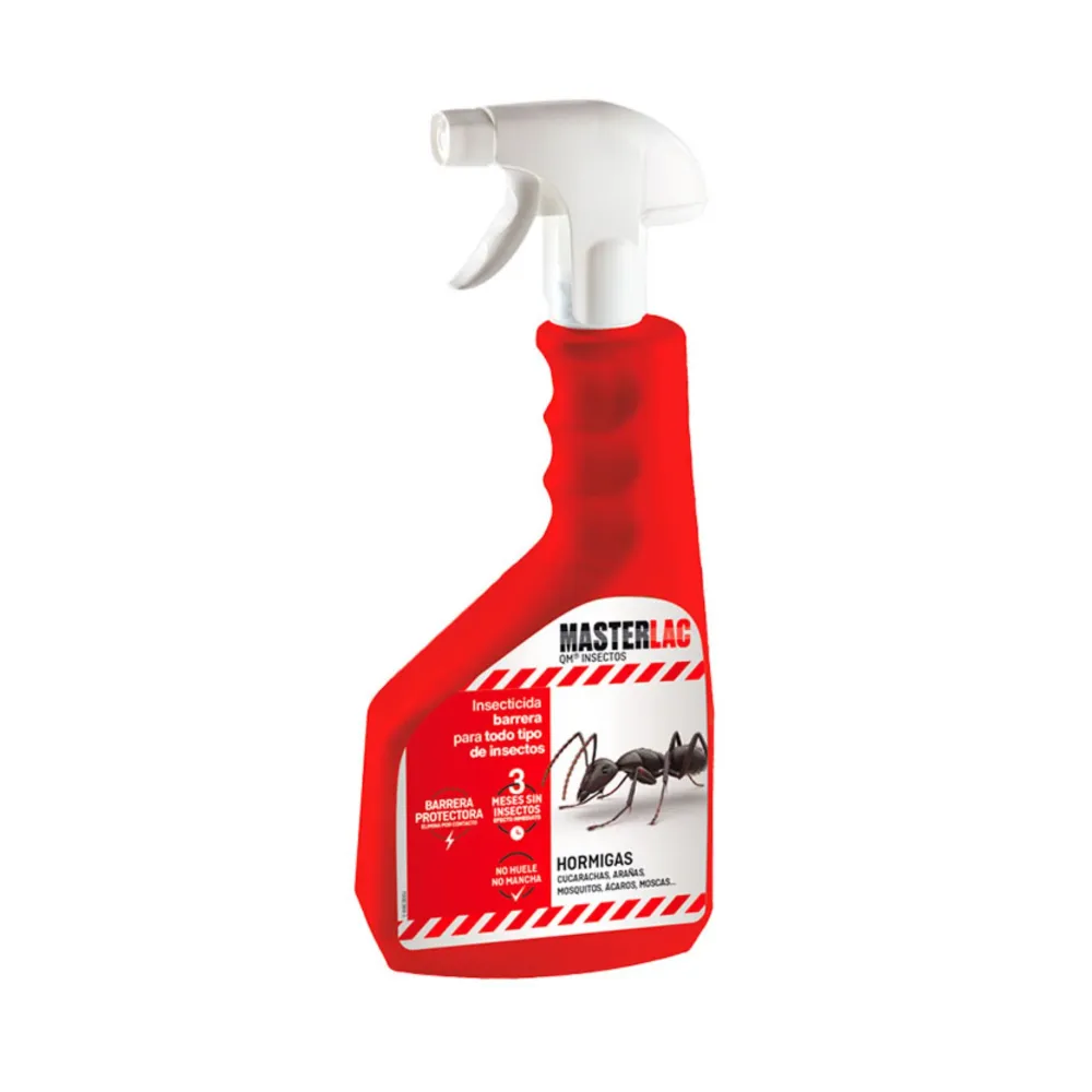Quimunsa - Masterlac Insecticida Barrera eliminación y prevención de insectos 750 ml en Gel