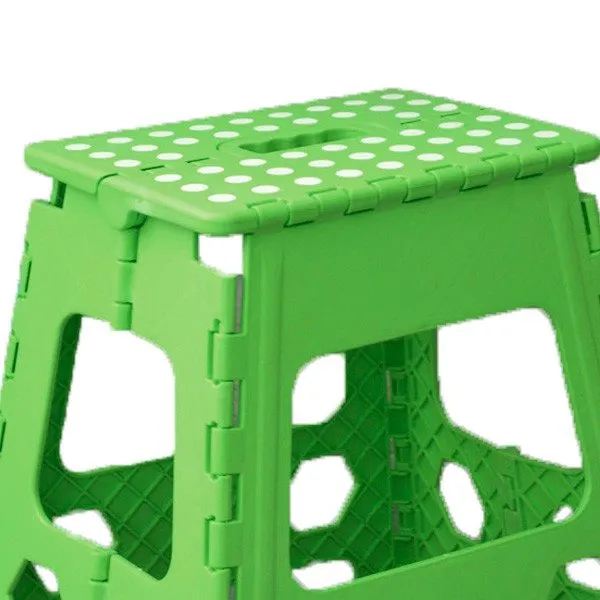 Taburete alto IC-X720 plegable antideslizante verde
