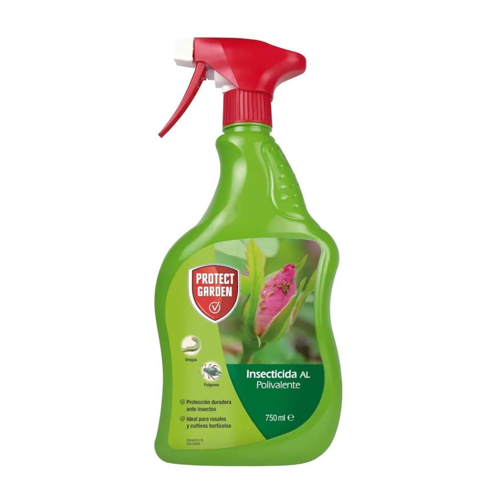 Ultra Resistente para Interiores Protect Garden - Insecticida Polivalente AL pulgones y orugas 750 ml