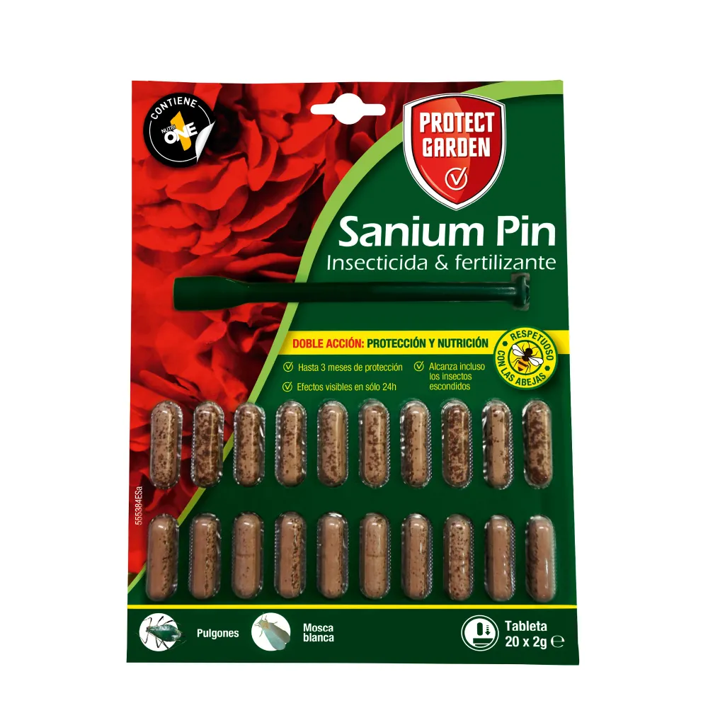 Ultrasónico Insecticida y fertilizante Sanium Pin