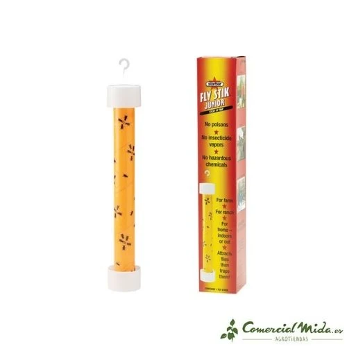 VETNOVA FlY STIK Atrapamoscas para Interior y Exterior | Libre de Químicos Agresivos
