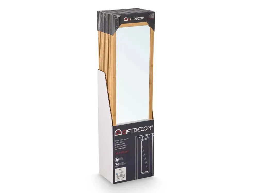 Espejo de Puerta Bambú 30x120cm 1B-09-B