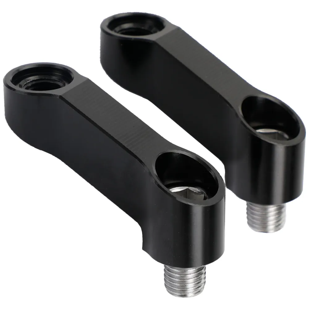 2004-2015 Yamaha FZ6 S/N/R Fazer Adaptador de extensión extensor de espejo elevador de motocicleta de 10 mm
