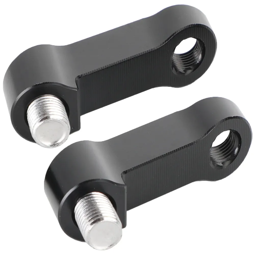 2016-2021 Yamaha YZ450FX Adaptador de extensión del extensor del elevador del espejo de la motocicleta de 10 mm