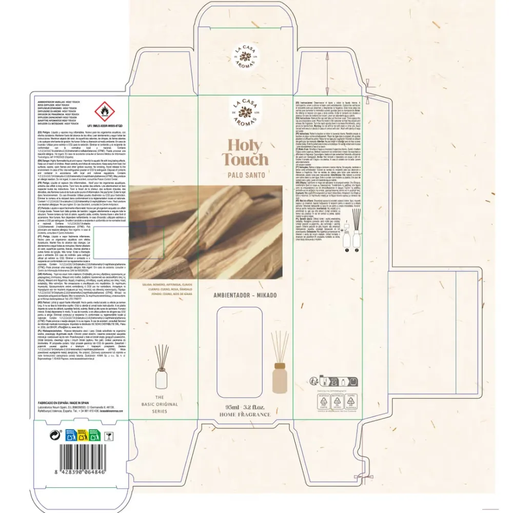 Mikado Basic Holy Touch 95ml Palo Santo 2D-01-B