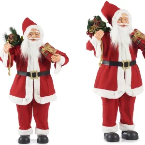 Papa Noel 90cm con Regalo Krist 3A-03