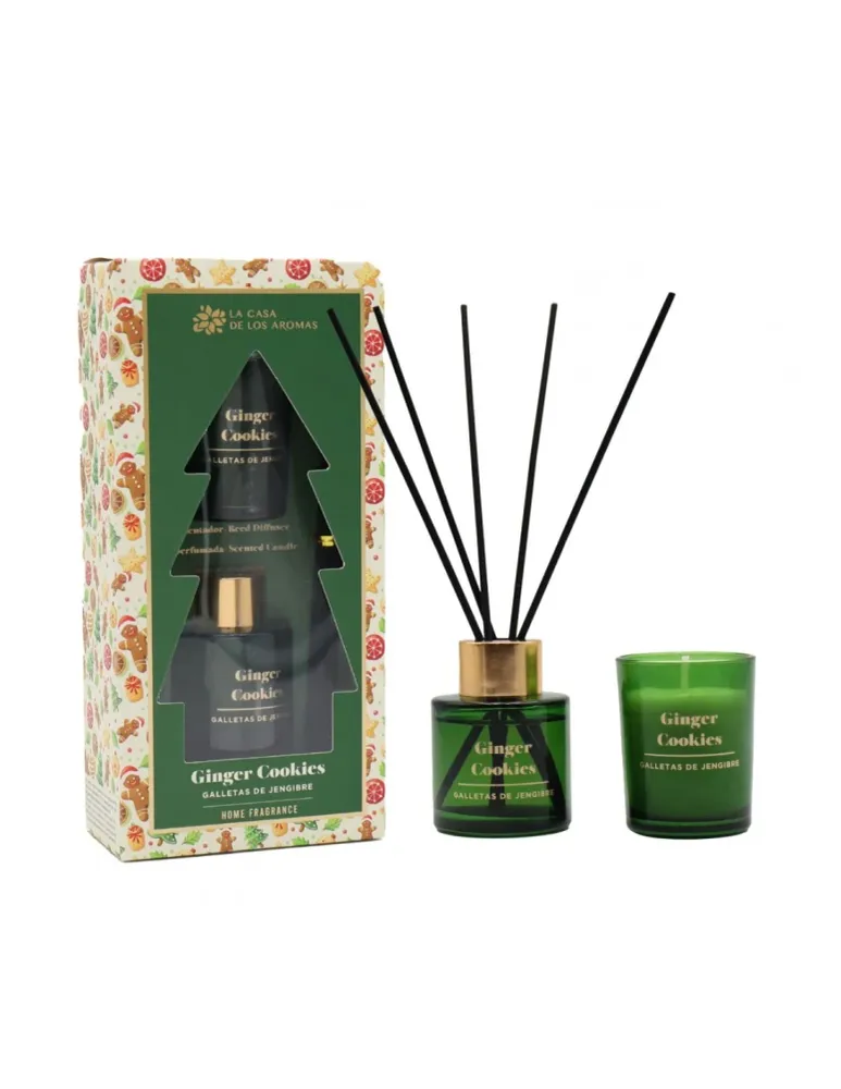 Pack Navidad 2025 Ginger Cookies Mikado + Vela 3B pasillo