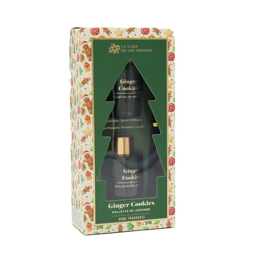 Pack Navidad 2025 Ginger Cookies Mikado + Vela 3B pasillo