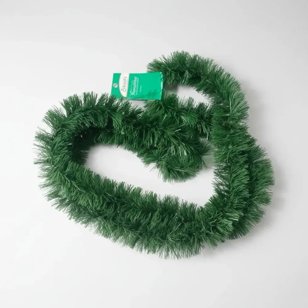 Adorno De Navidad Decorativo Boa Verde Verde Lisa 3C Accesorios