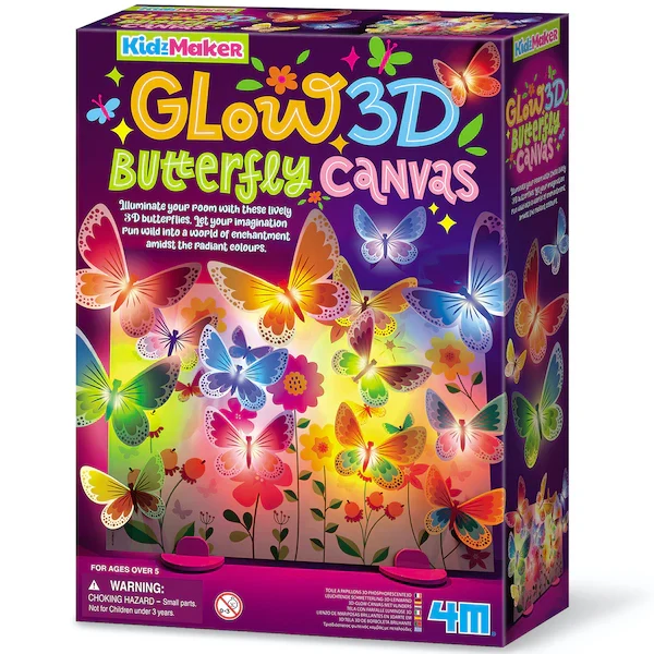 Mariposas Fosforescentes 3D 4M