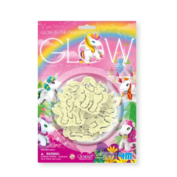 Unicornios Fosforescentes 4M