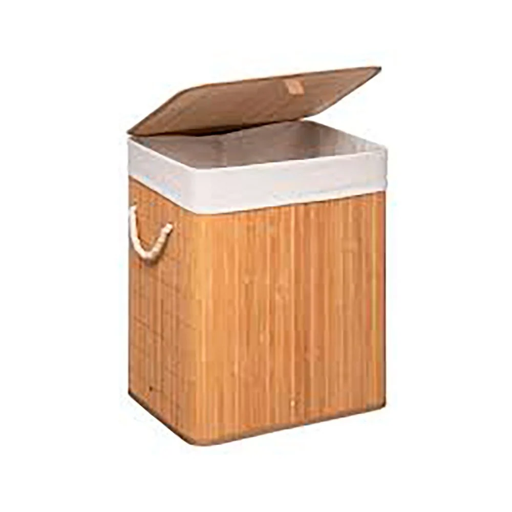 CESTO PARA ROPA DE BAMBÚ 50 x 41,5 x 30 cm 5FIVE